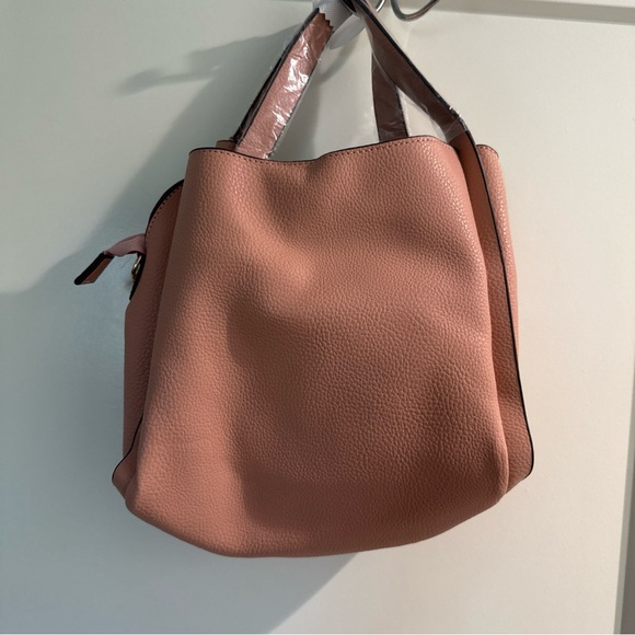 Kate Spade Knot Blush Pink Leather purse NEW medium Dust Bag and long Strap - Picture 5 of 14